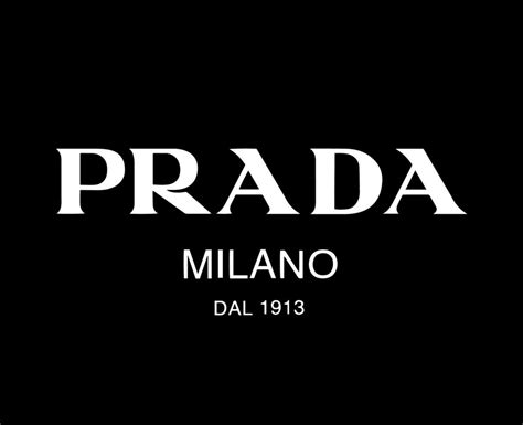 prada logo black background|prada visual identity.